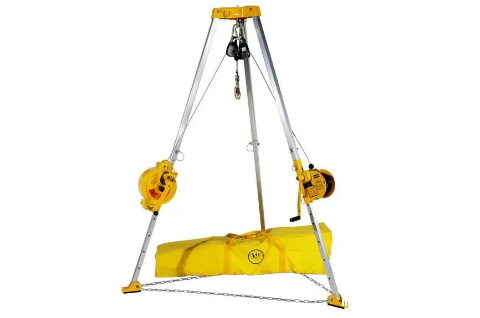 救援米兰竞彩足球赛程和绞盘搭配使用能安全下放气囊装置